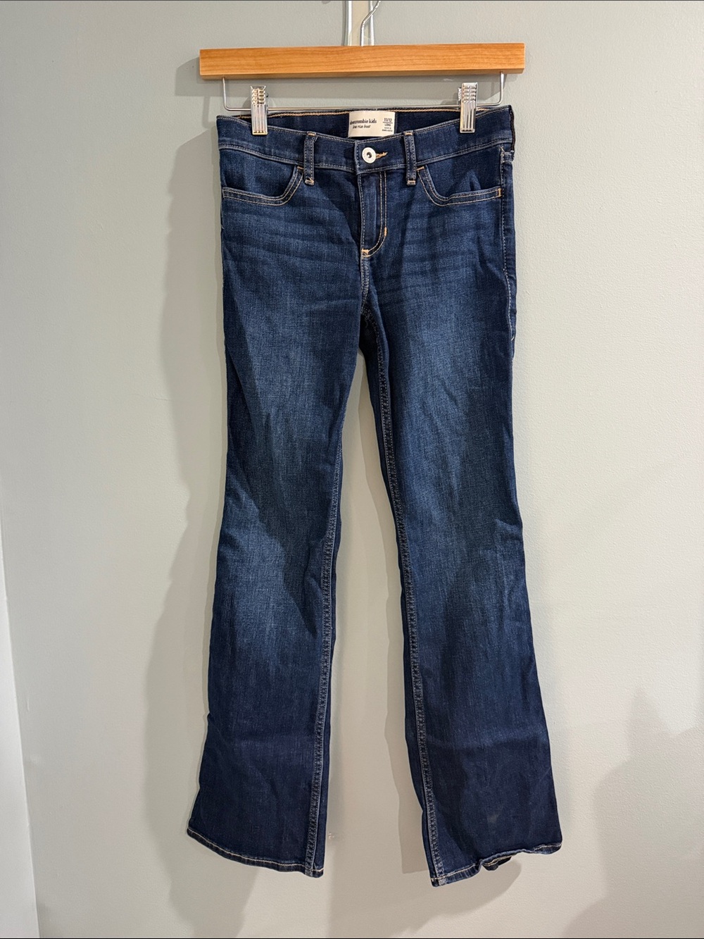 Dark Blue Girl’s Bootcut Jeans